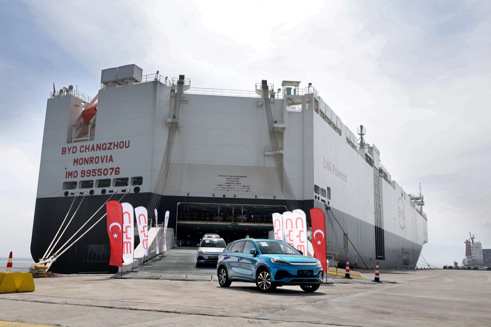 Kocaeli Derince'de çevreci ve verimli sevkiyat