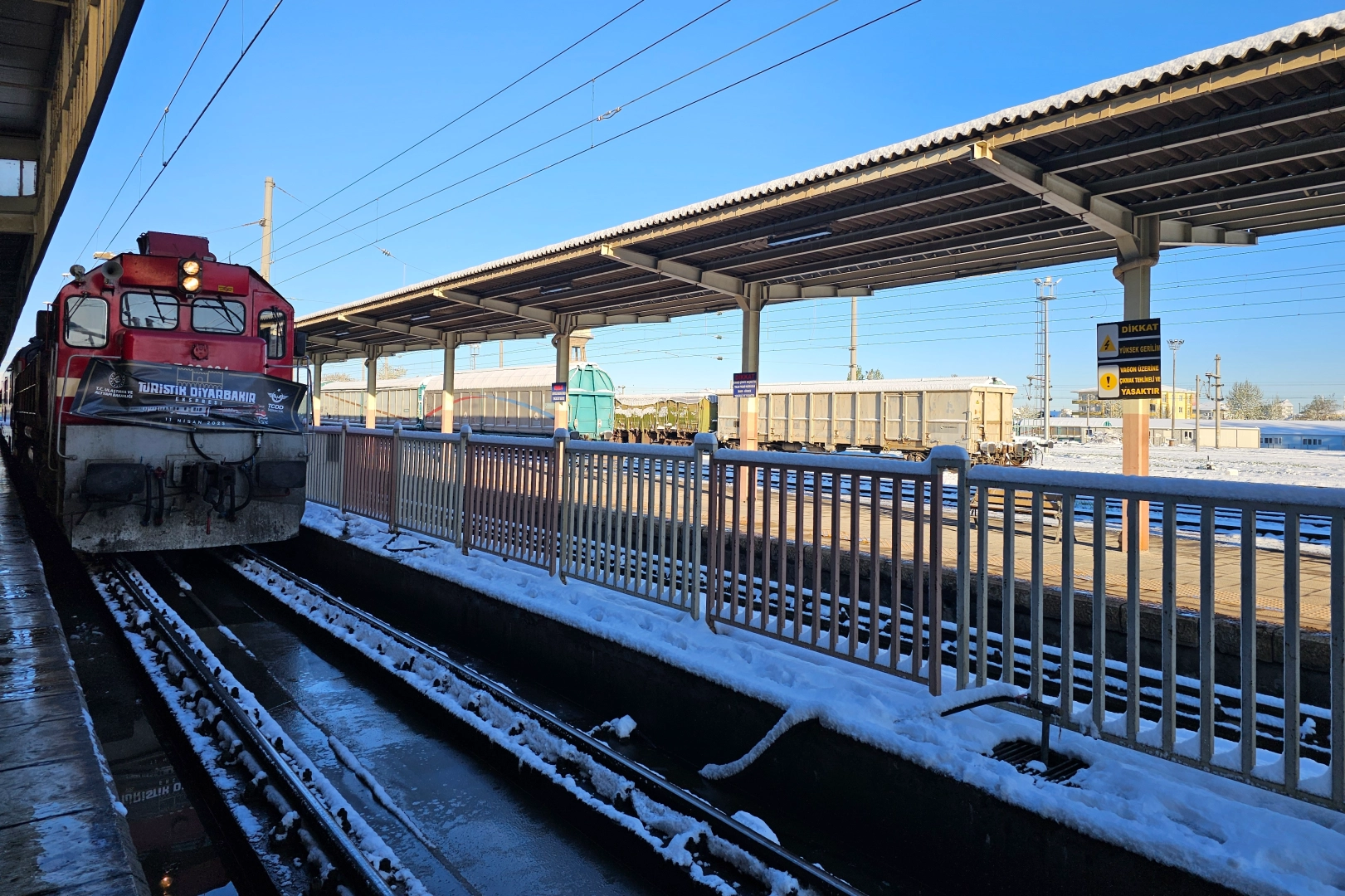 Turistik Diyarbakır Ekspresi’nin ilk durağı Malatya oldu