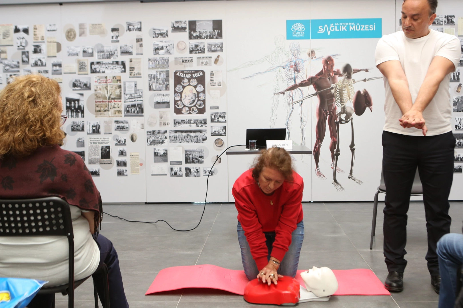 Bursa Nilüfer’de ilk yardım eğitimi düzenlendi