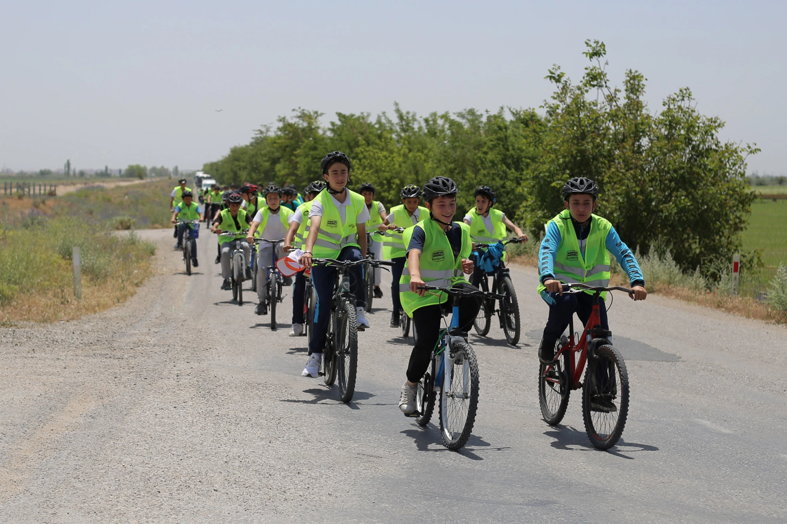 Konya’da pedallar sağlık ve farkındalık için döndü