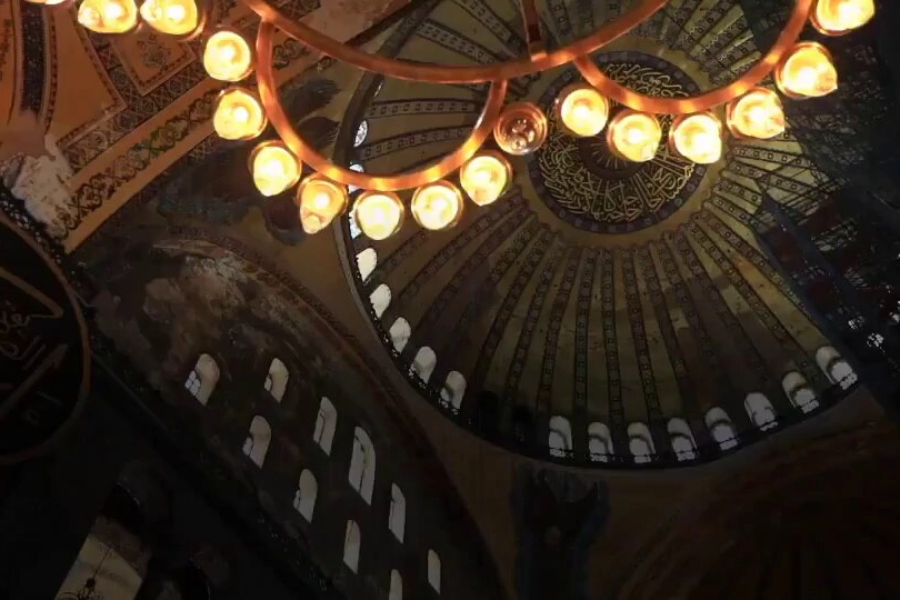 Bakan Yerlikaya'da Ayasofya-i Kebir Camii paylaşımı