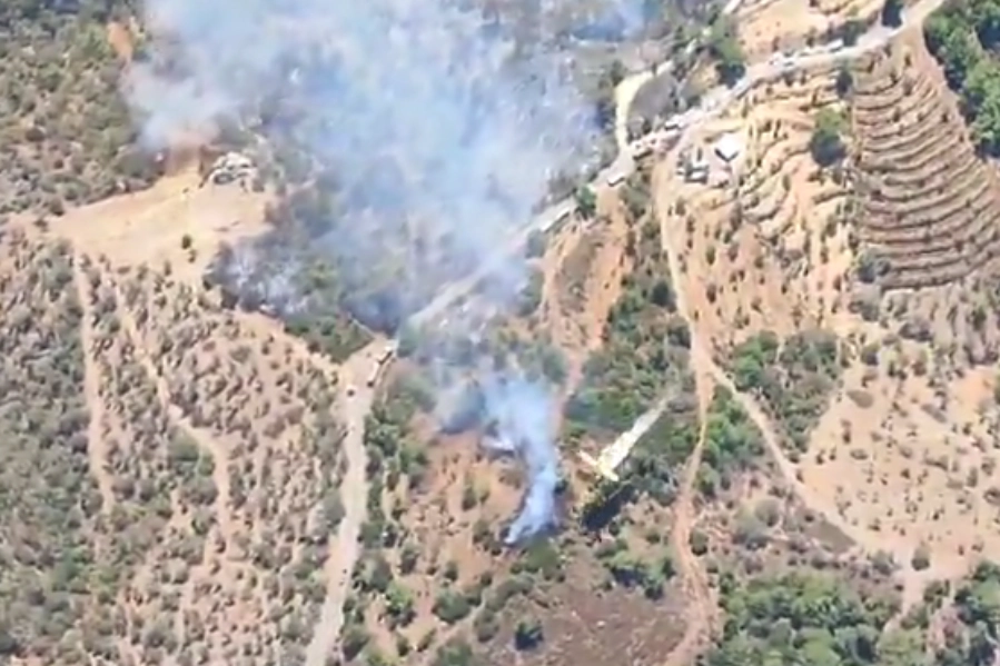 İzmir'de orman dışı yangına yoğun müdahale!
