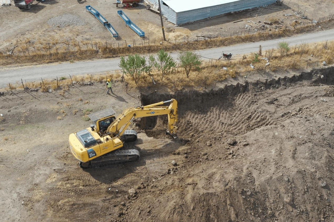 Balıkesir'de Balya Hacıhüseyin Mahallesi’nde içme suyu hattı yenilendi