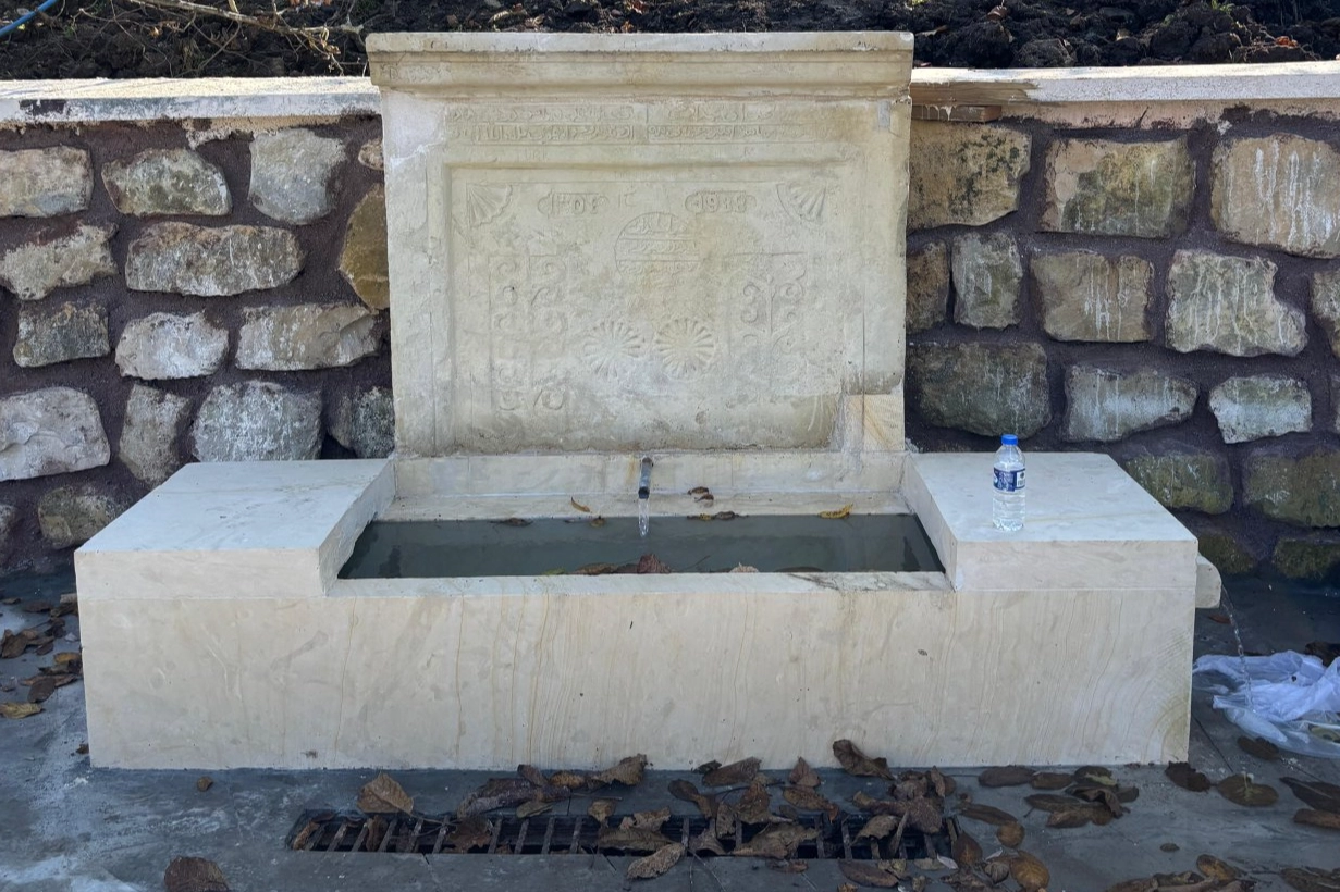 Ordu’da Ünye Dizdar Çeşmesi restorasyonla geleceğe taşındı
