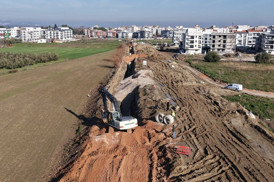 Manisa’nın altyapı projesi Muradiye’de devam ediyor