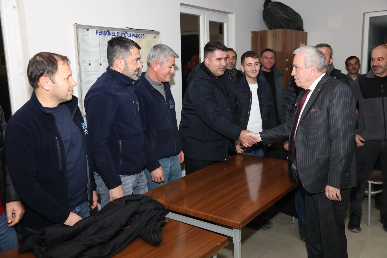 Bursa Nilüfer'de Başkan Şadi Özdemir’den karla mücadele ekiplerine teşekkür