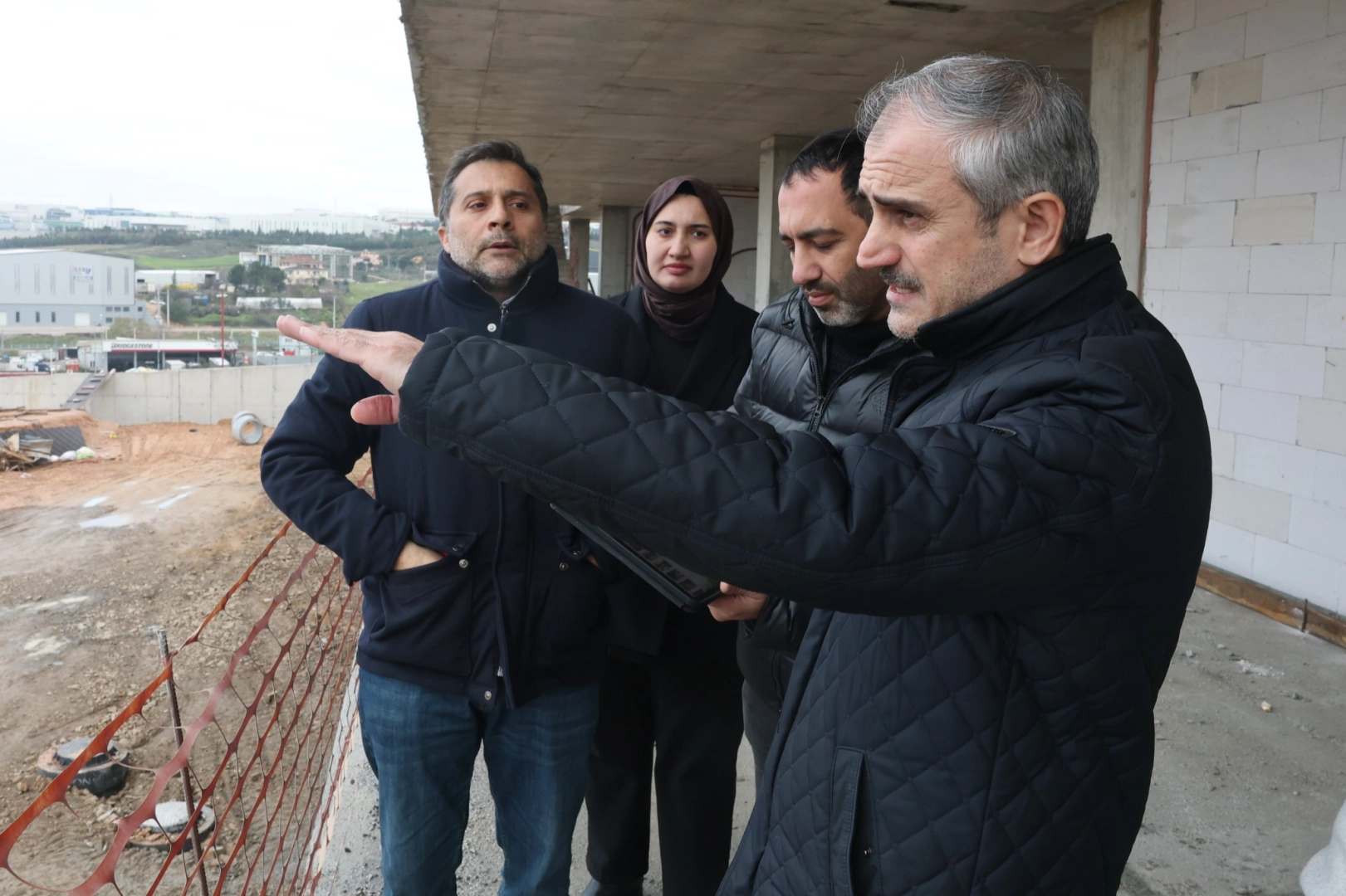 Koceli'de Spor Lisesi’nde inşaat hızla sürüyor  